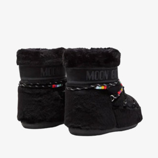 Moon Boot Čizme MB ICON LOW FAUX FUR BLACK 