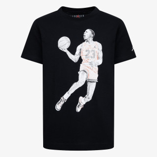 Nike Majica JDB AIR JORDAN DOTS SS TEE 